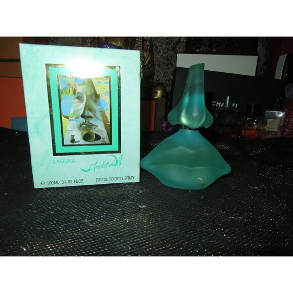 Salvador Dali Laguna EDT 1991 Italian Iris Rose Jasmine Musk Amber sandalwood